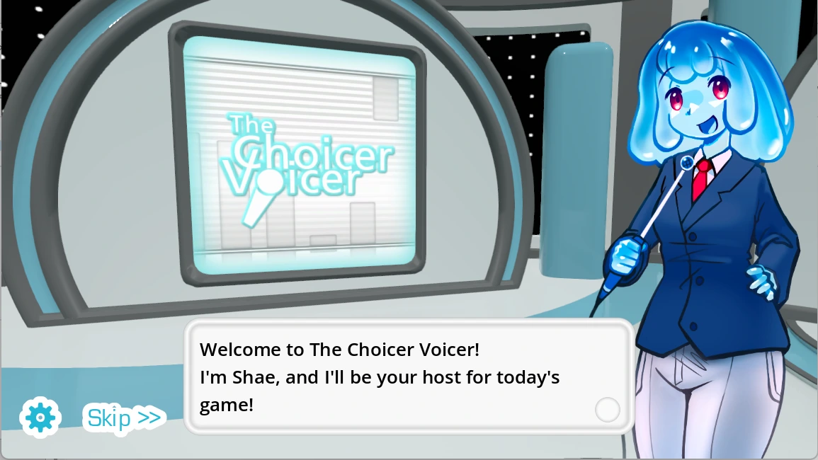 The Choicer Voicer make the room quiet enough to hear screenshot