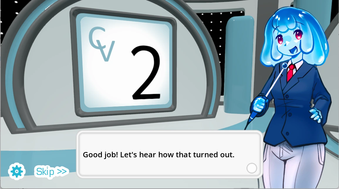 The Choicer Voicer open the digital door carefully screenshot