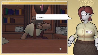 Frankie's Fun House character story scene