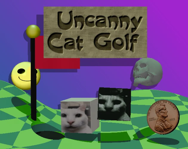 Uncanny Cat Golf find stillness in the opening view course image